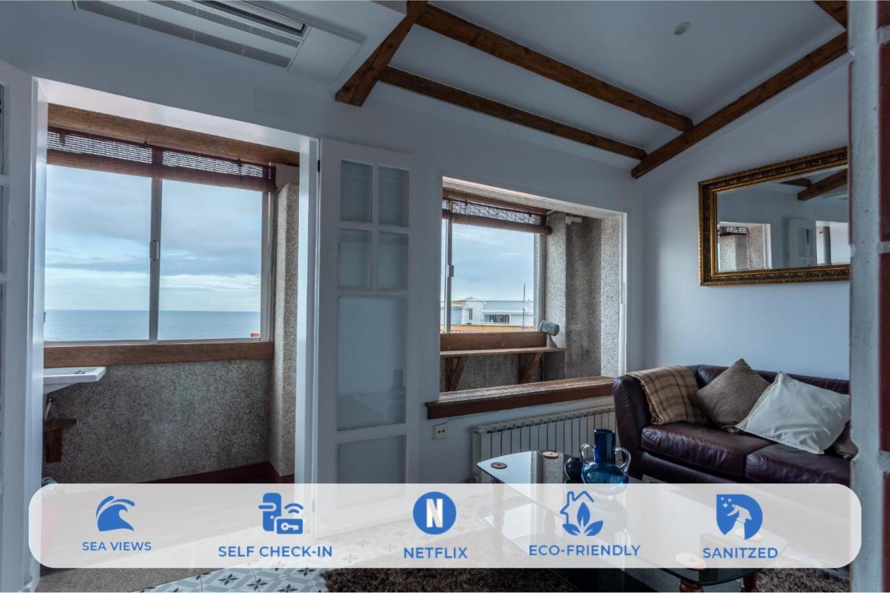 Atico Con Terraza Y Vistas Al Mar. Apartment A Coruna Luaran gambar